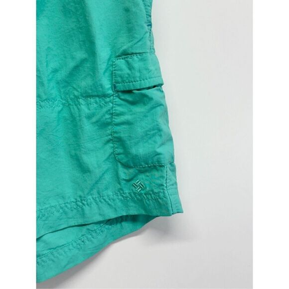 Columbia Shorts Mens Performance Fishing Gear Green Size Large‎ 6” - Picture 8 of 9